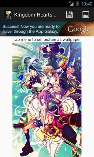Bigger Kingdom Hearts Wallpaper For Android Screenshot
