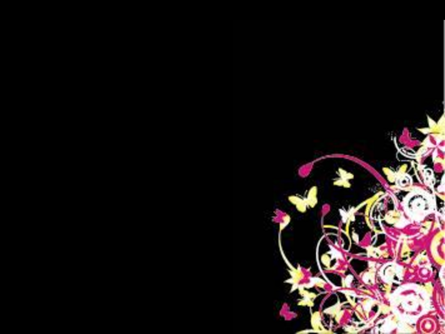 Displaying Image For Pink And Black Butterfly Background