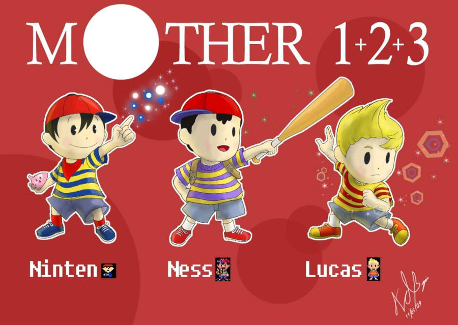 Download Earthbound Mother 123 Poster Wallpaper