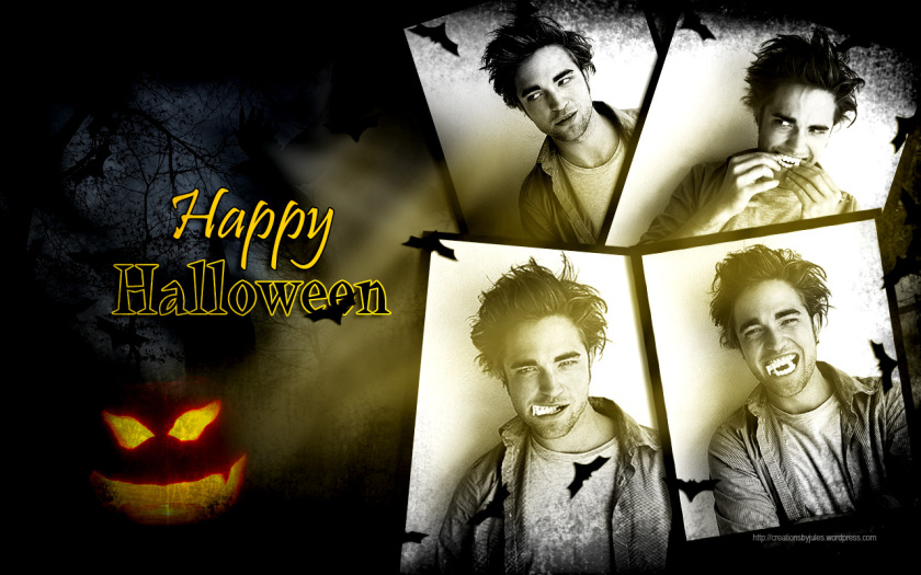 Happy Halloween Robert Pattinson Desktop Creations By Jules
