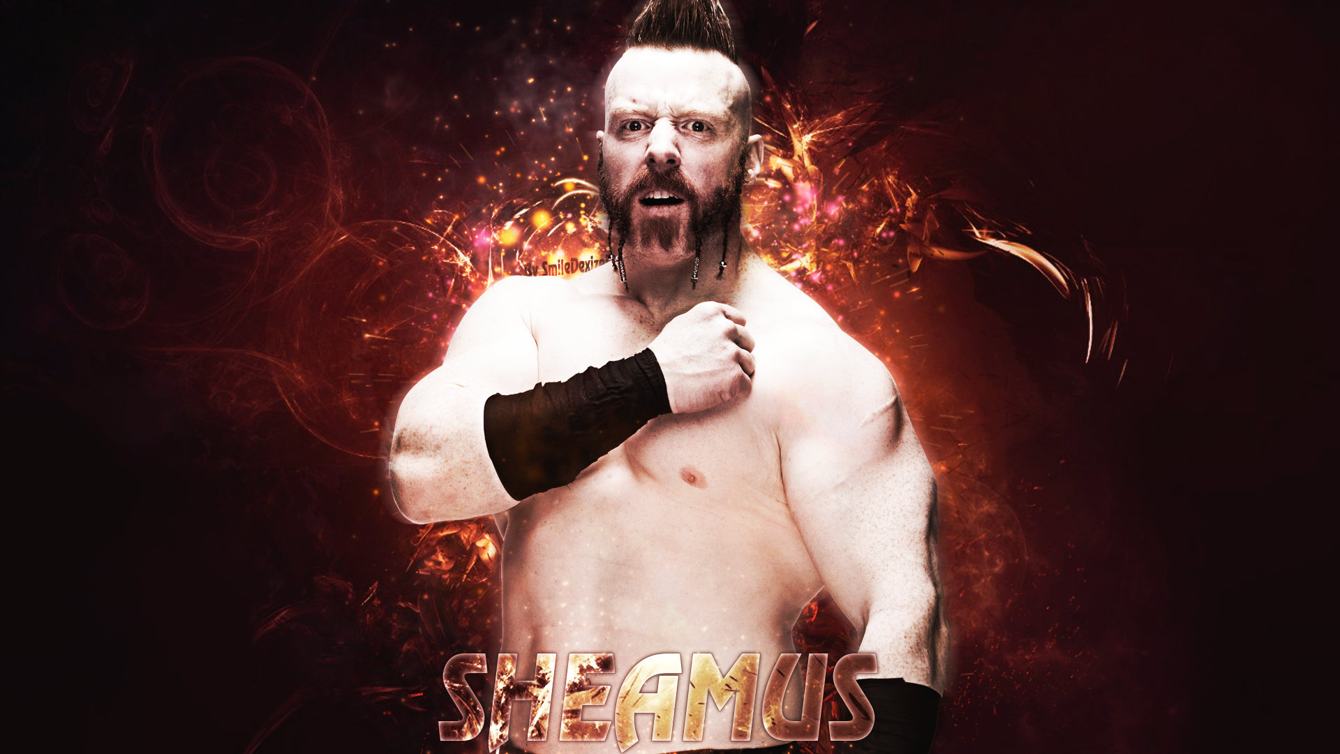 Wwe Wrestler Sheamus Full HD 1080p Wallpaper
