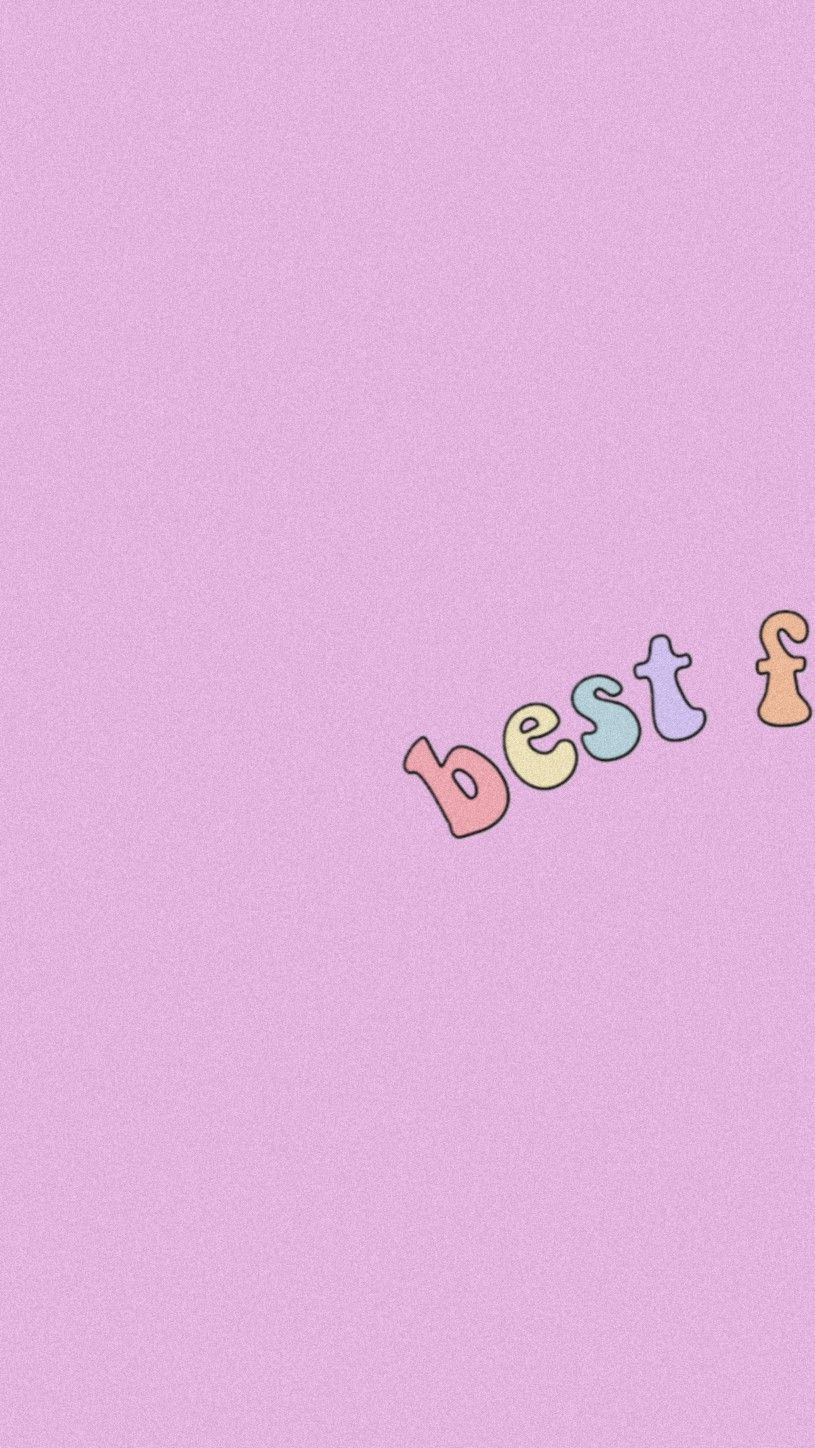 Aesthetic Best Friend Wallpaper