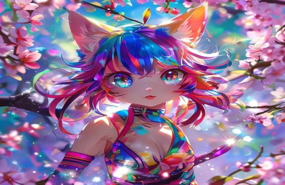 Anime Cat Girl Wallpaper