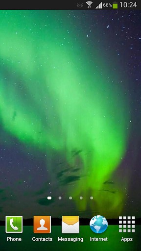 Enjoy This Beautiful Aurora Borealis Live Wallpaper And Get Relaxed