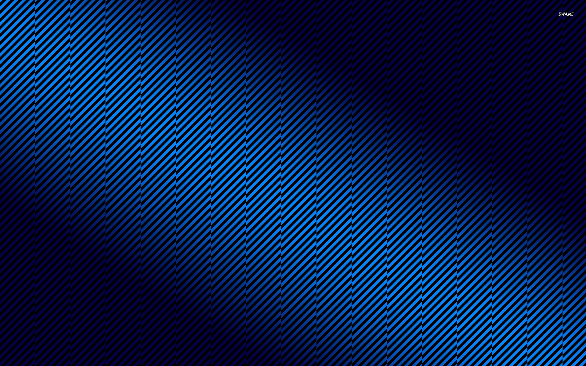 Blue Diagonal Stripes Wallpaper Digital Art