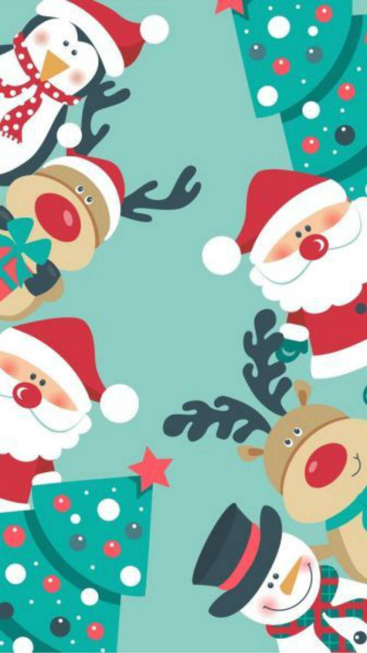 Gorgeous And Cute Christmas Wallpaper For Your iPhone Women