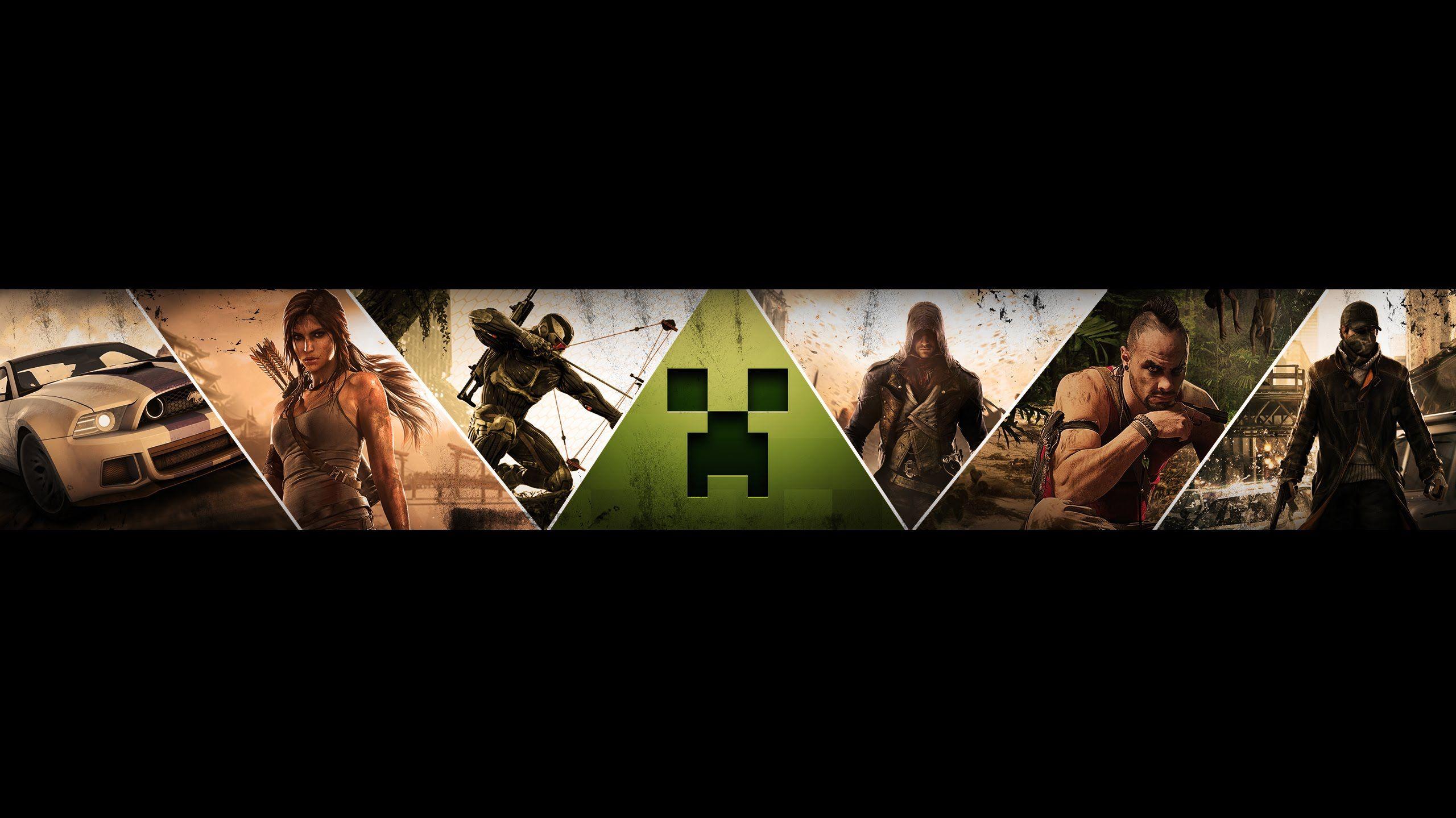 Gaming Wallpaper for Channel Gaming banner Youtube