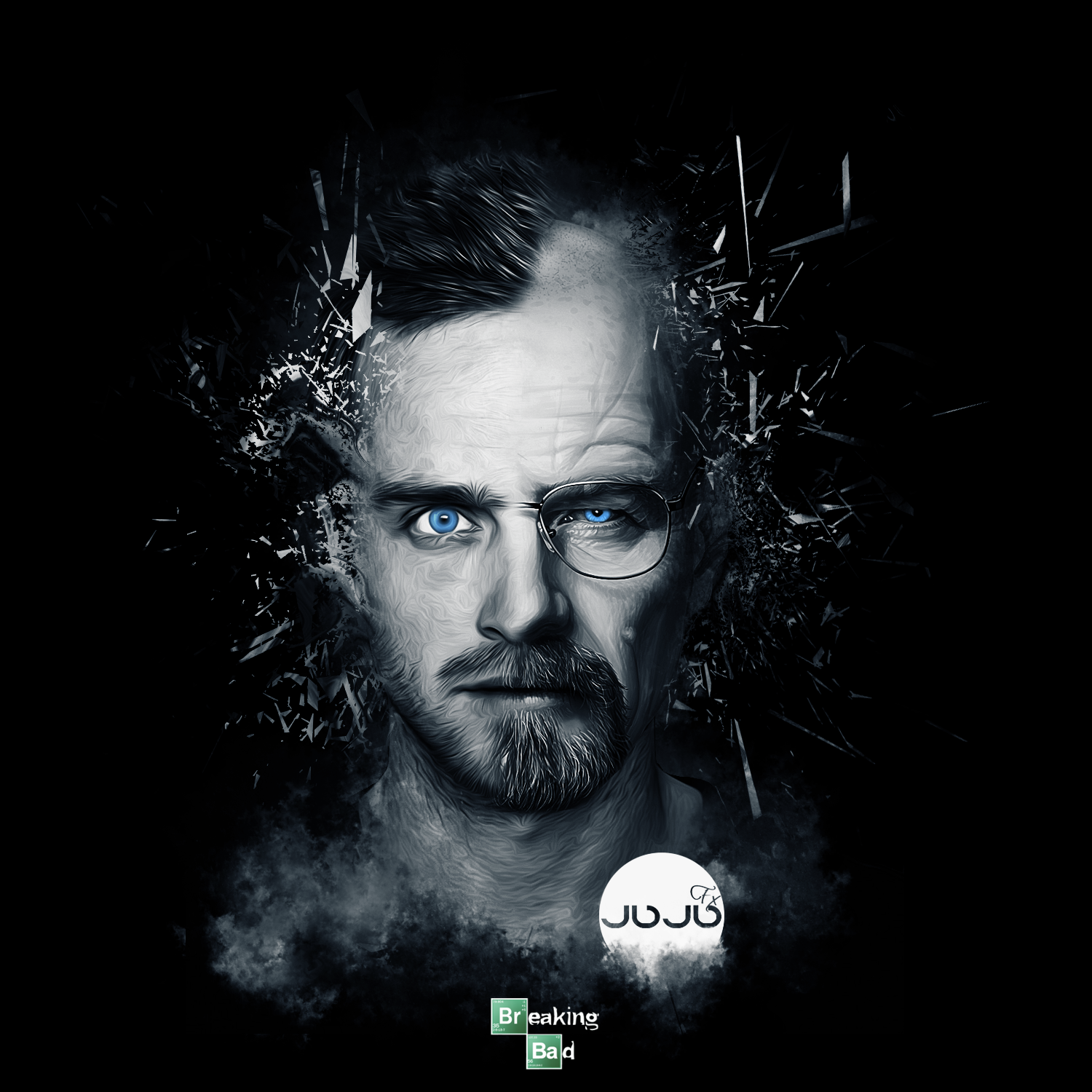 Breaking Bad Jesse White by JuJuFX 1500x1500