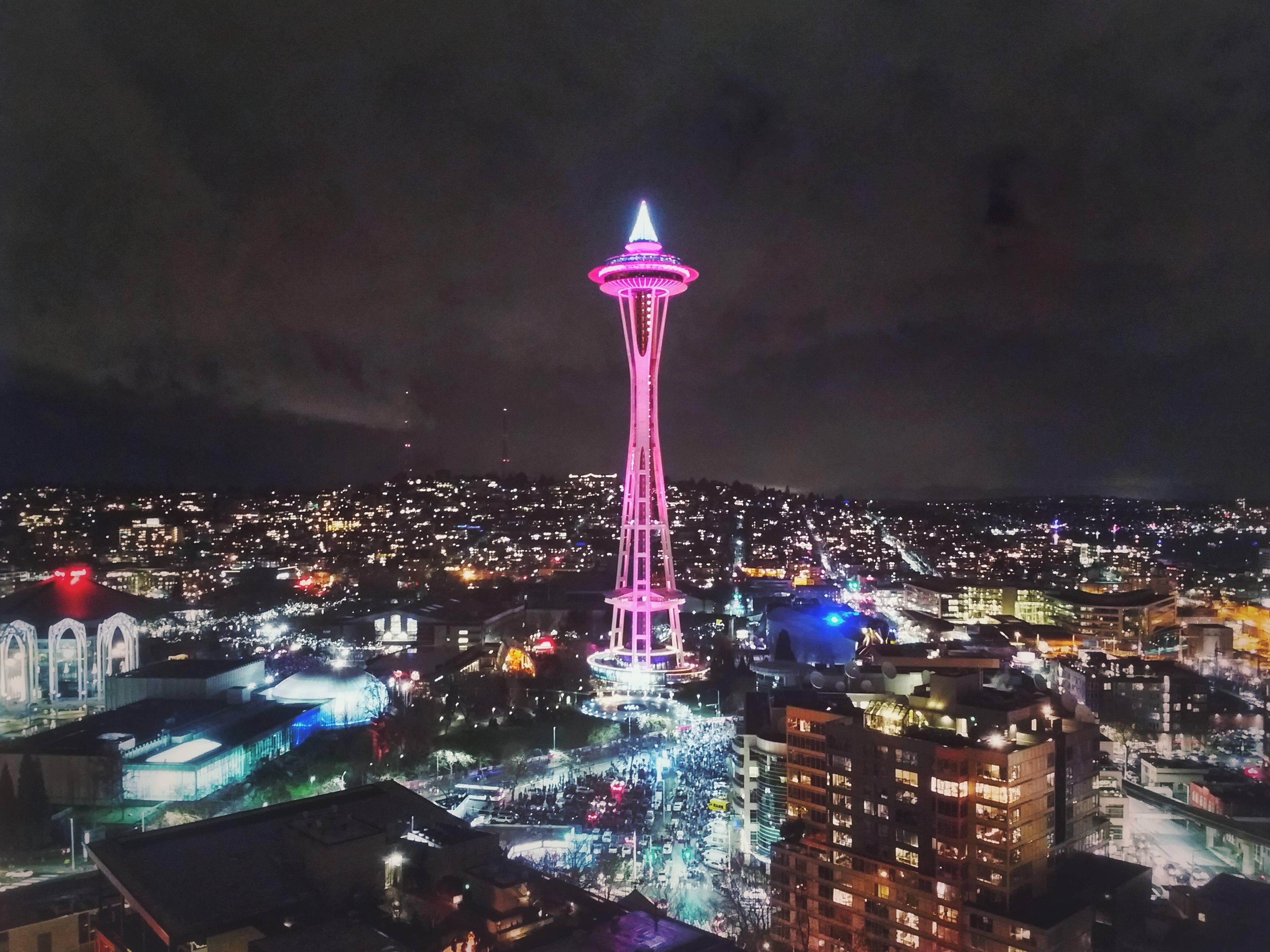 Space Needle Desktop Wallpaper