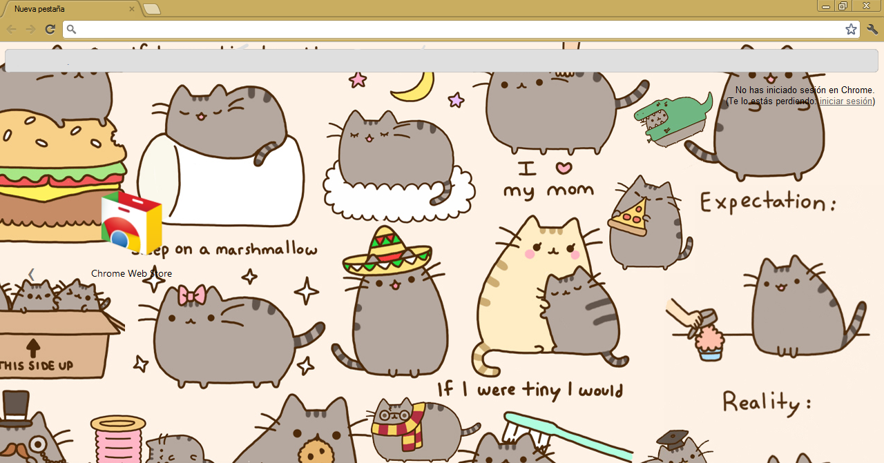 Pusheen The Cat Wallpaper for Pinterest