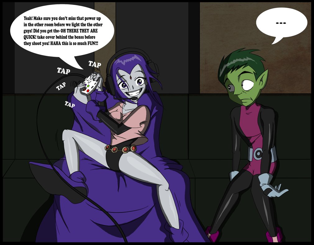 Teen Titans Raven Would Never Do By Natty354