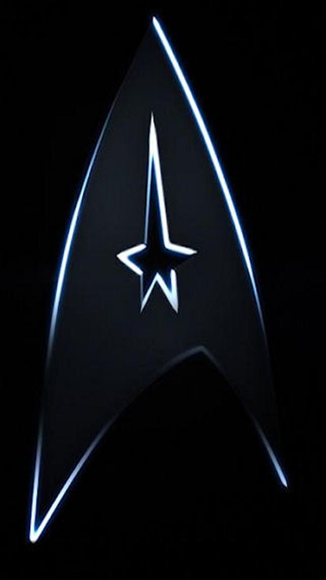 Star Trek Badge Logo iPhone Wallpaper S 3g