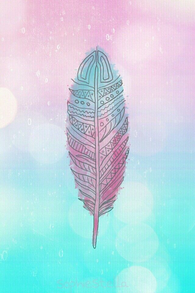 Feather Wallpaper Tablet