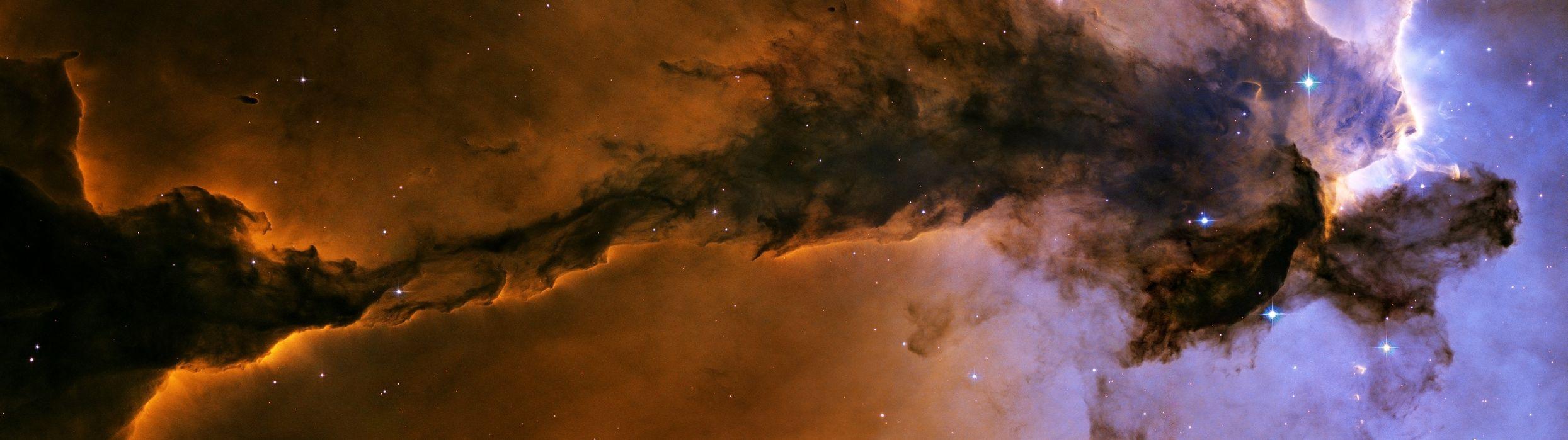 Outer Space Stars Nebulae Eagle Nebula Wallpaper