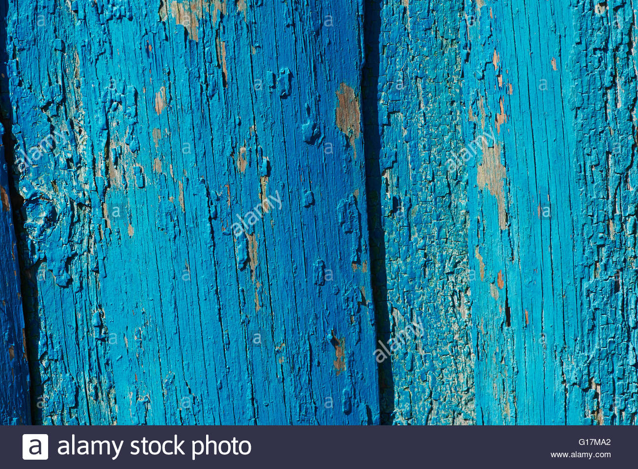 Aged Weathered Blue Door Wood Texture Mediterranean Background