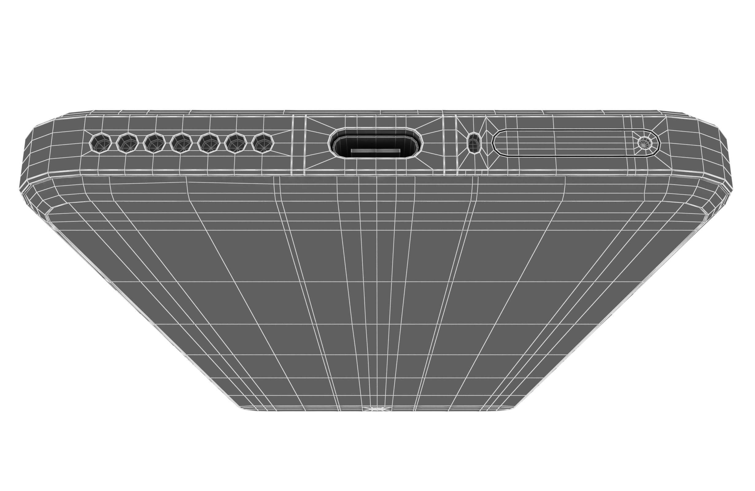 3D Model of Xiaomi 14 Pro Bottom Edge