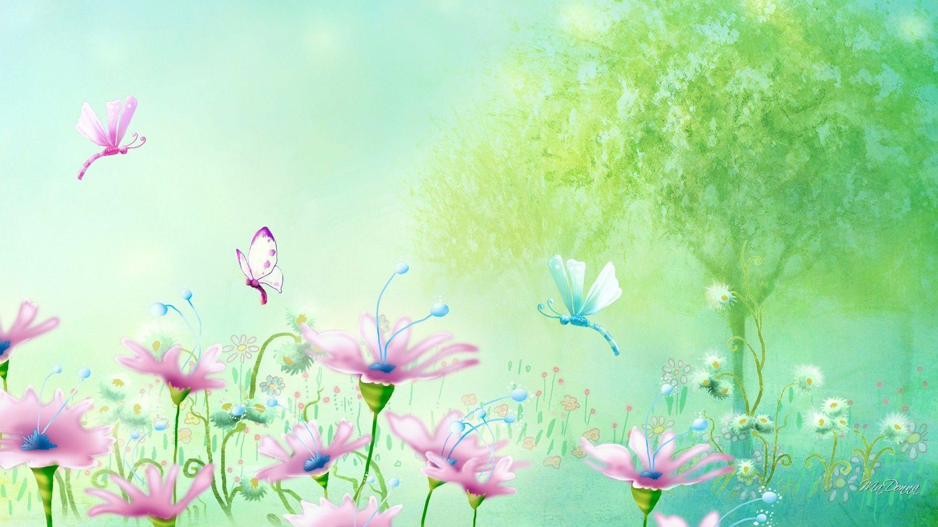 Springtime Background Pictures