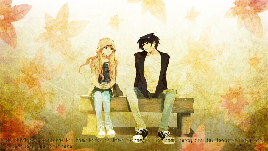 Anime Romance Wallpaper By Lemonkush