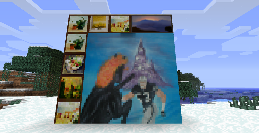 Best Painting In Minecraft Ever By Magicspoon101