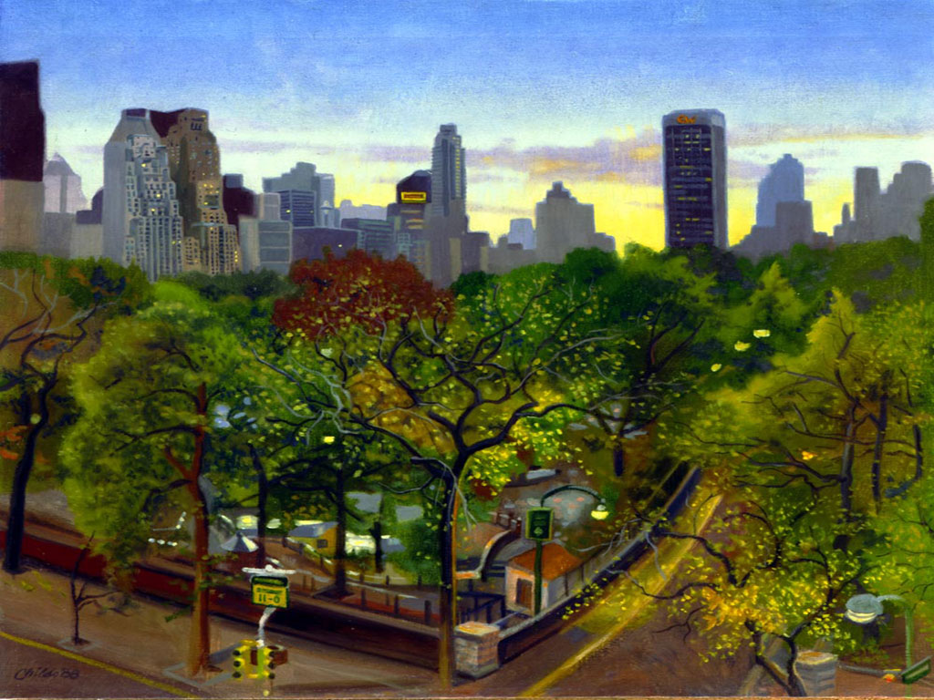 Childs James Central Park T Paintings Wallpaper Image