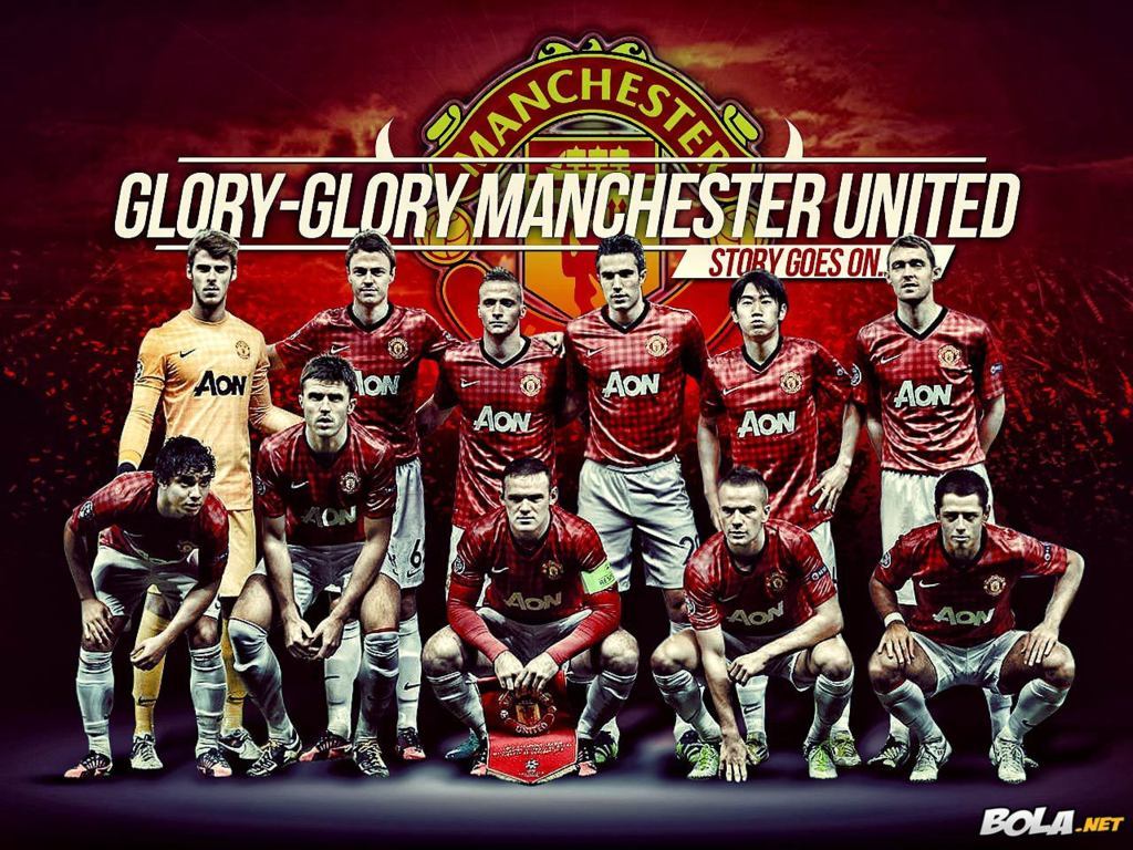Manchester United Squad Team Wallpaper HD