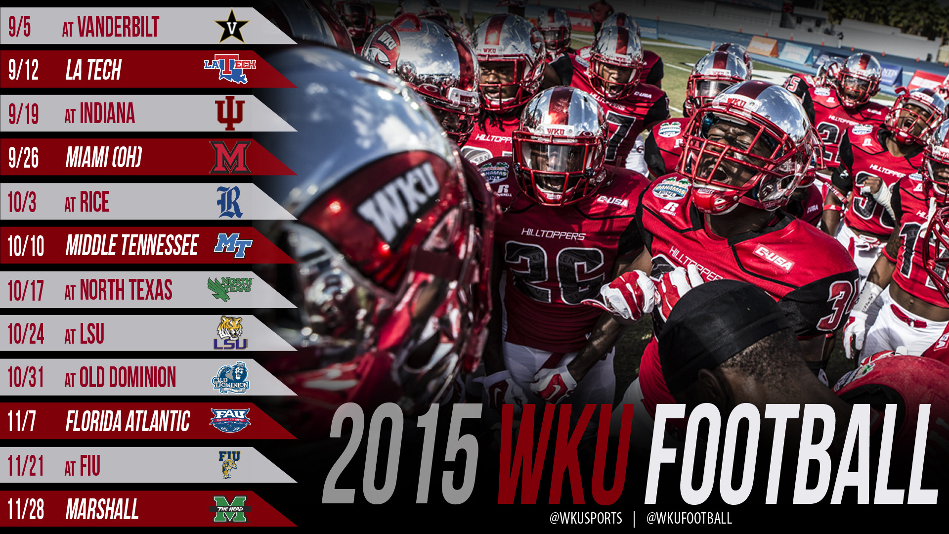 Hilltoppers Announce Football Schedule And Season Ticket Plans