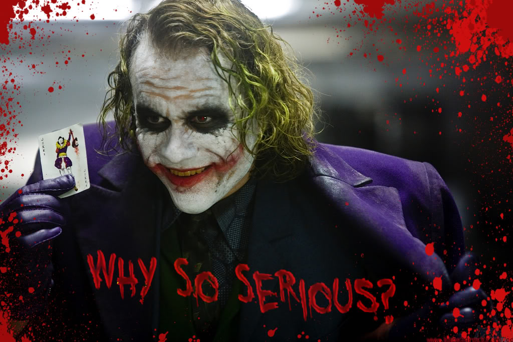 Why So Serious Wallpaper Desktop Background