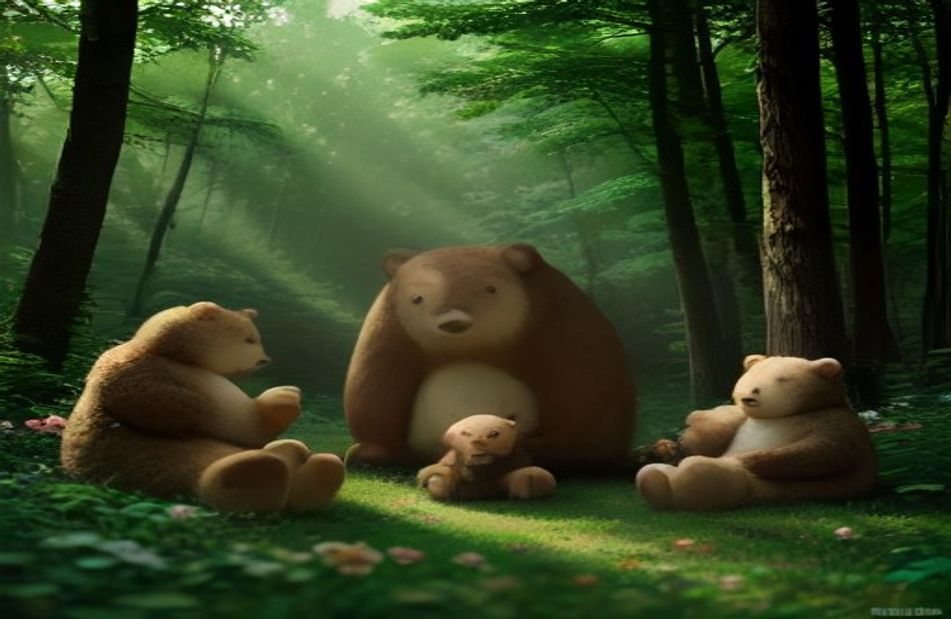 Cute Teddy Bears Wallpaper