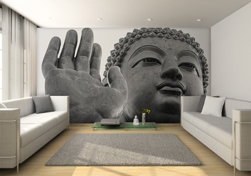 Murals Inspired To Create An Enlightened Buddha Wallpaper For Your