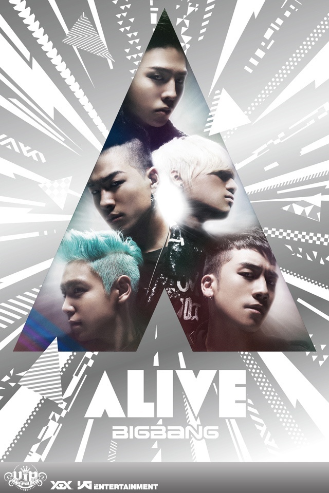 Kpop Fanz Big Bang Alive Japanese Version Official iPhone Wallpaper