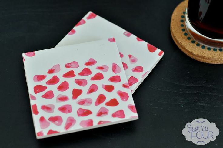 Make Your Own Wallpaper Coasters craft Pinterest