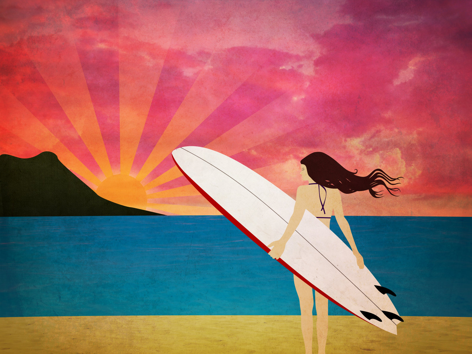 Free Download Girls Wallpapers Hot Pics Surfer Girl Wallpaper