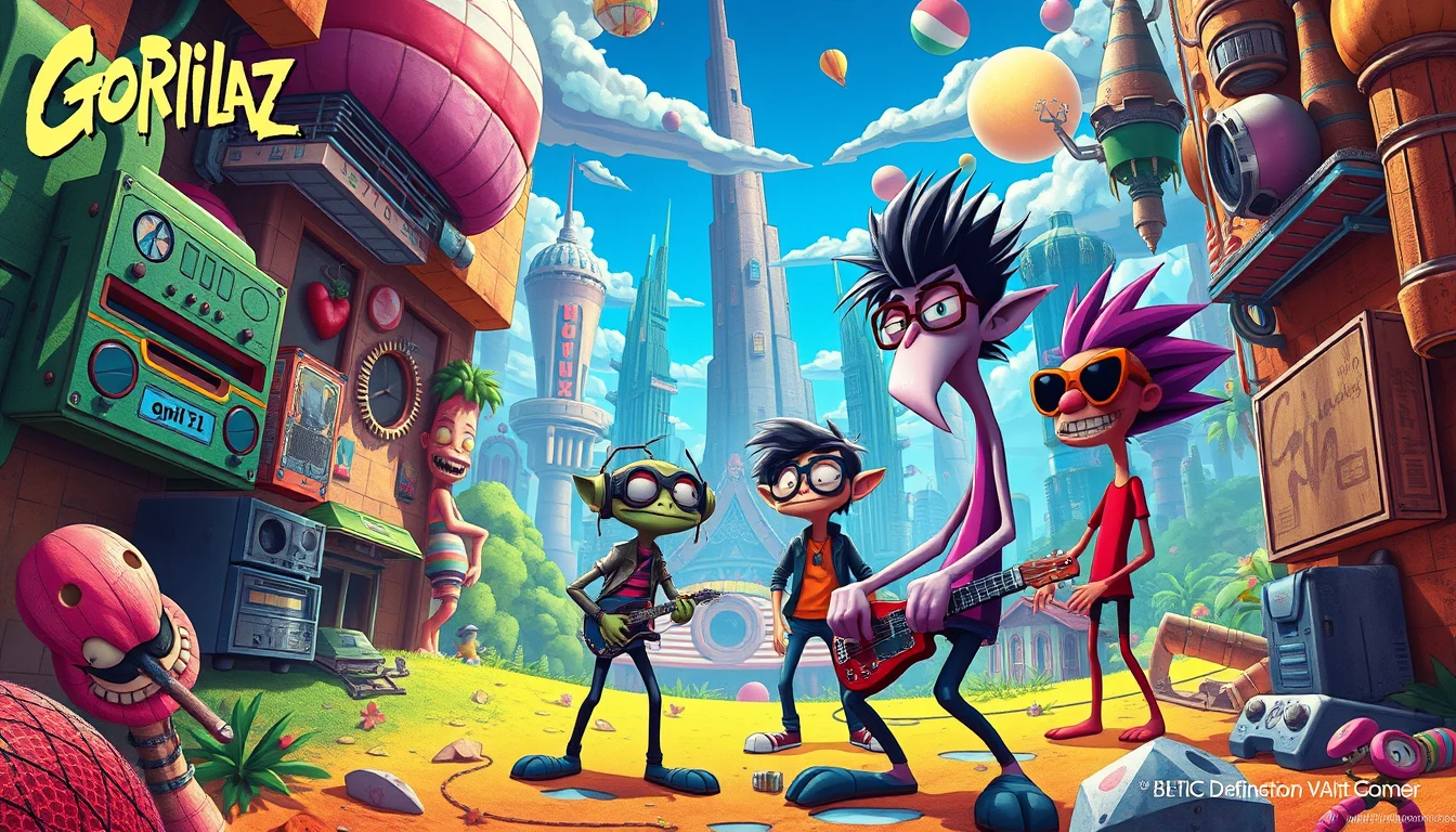 Gorillaz Wallpaper Hd