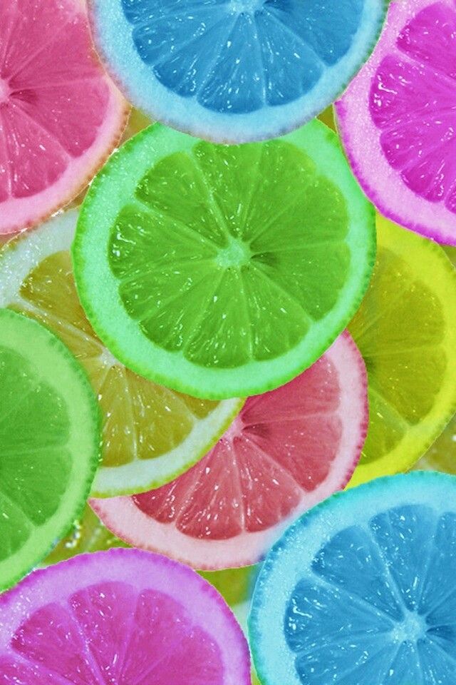 Summer Wallpaper Punch Bowls Lemon Soaking Food Colors Hot