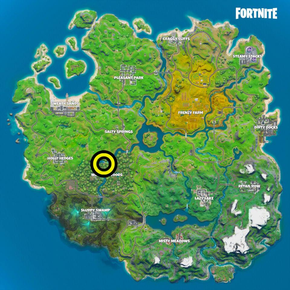 Fortnite Letter T Location Where To Find The In Trick