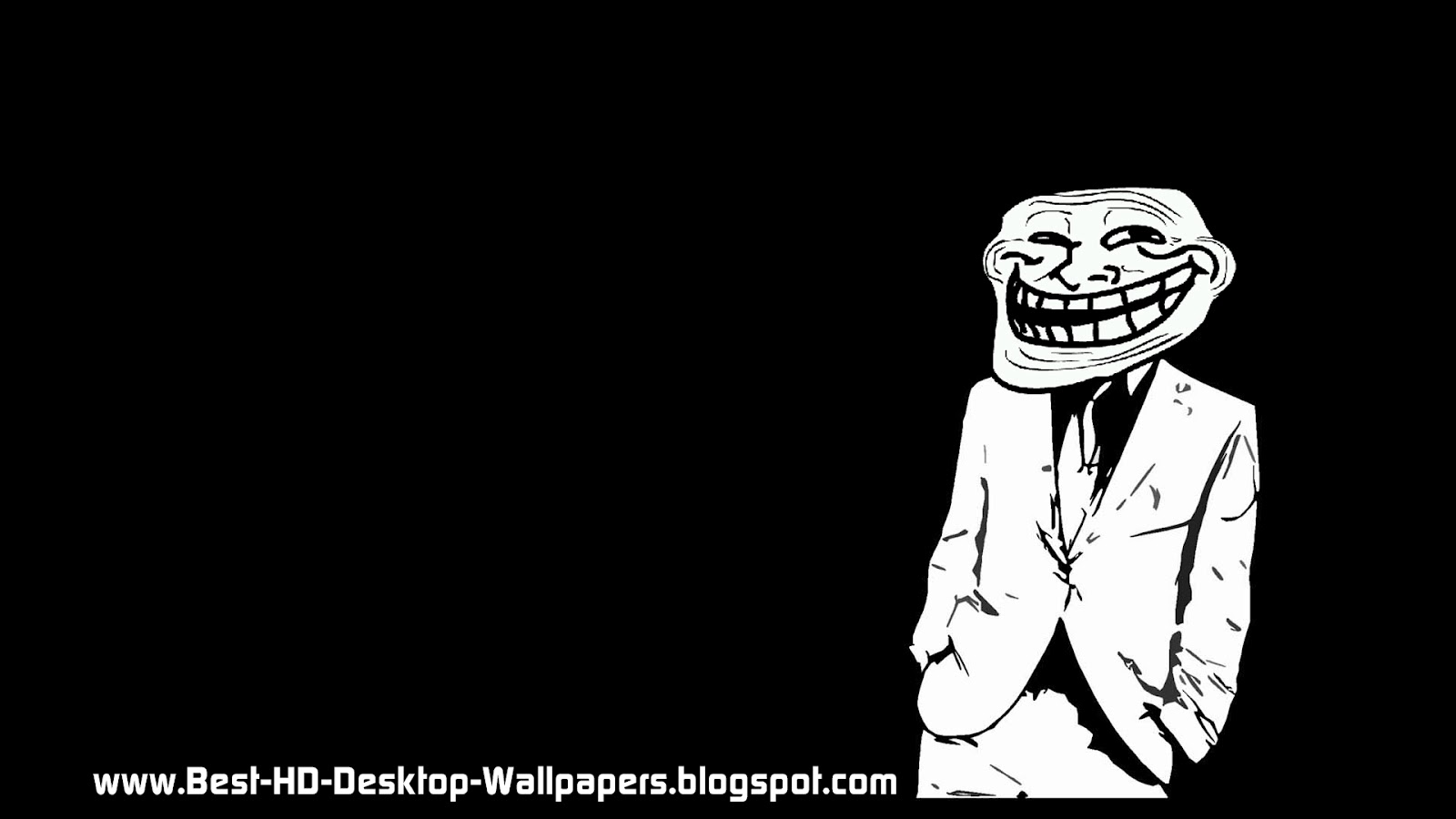 Troll Face Meme Wallpaper