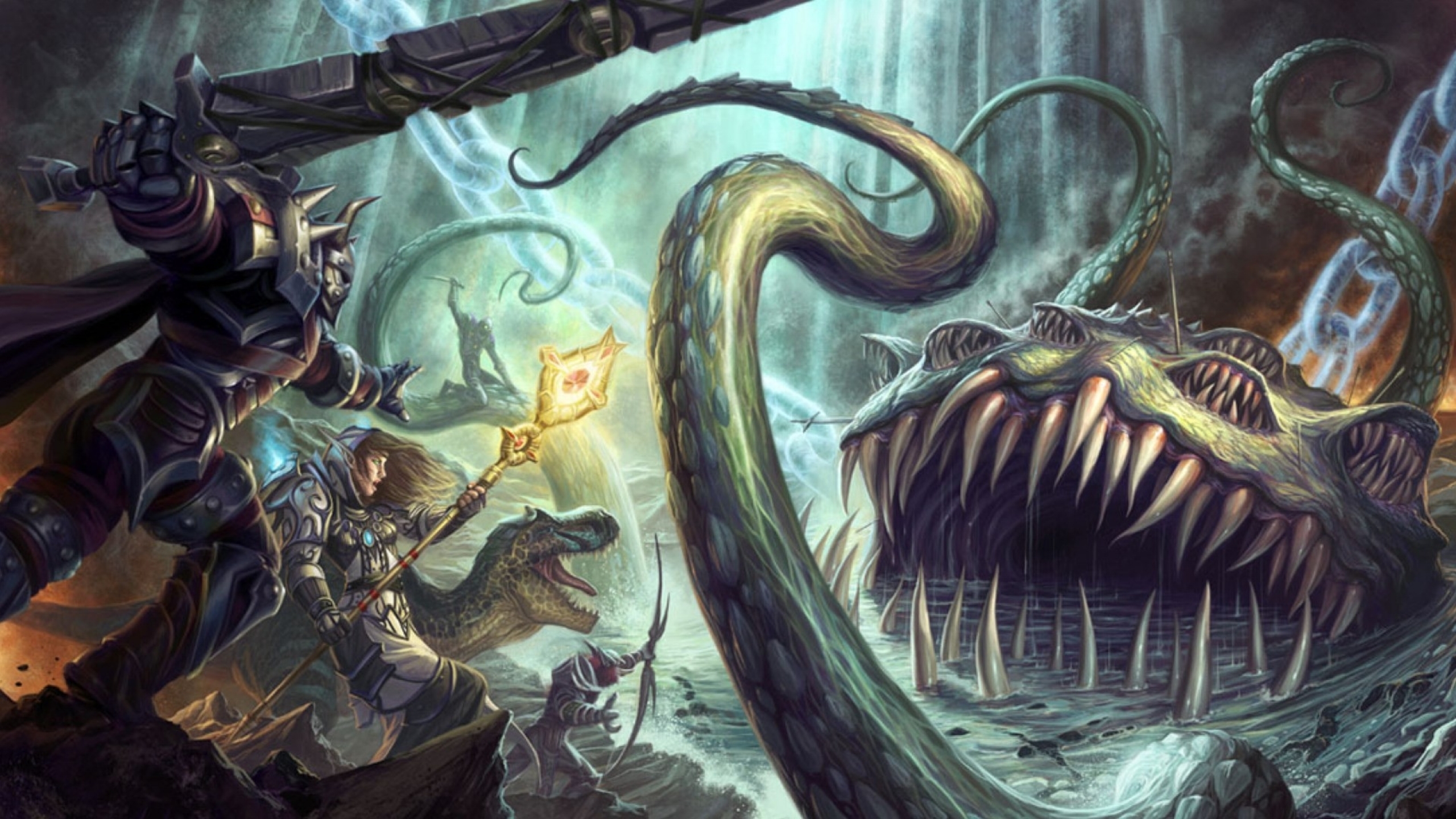 Artwork World Of Warcraft The Lich King Yogg Saron Wallpaper