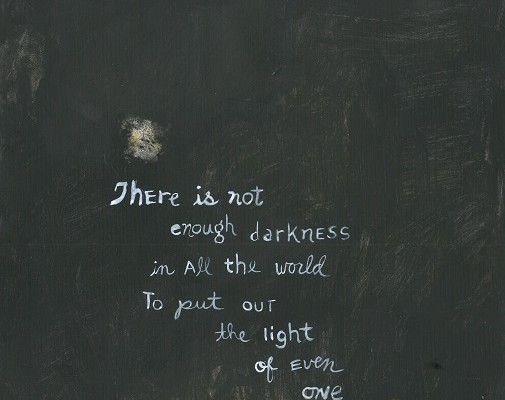 A Quote About Darkness Vs Light By Rev Edwin Hyde Alden