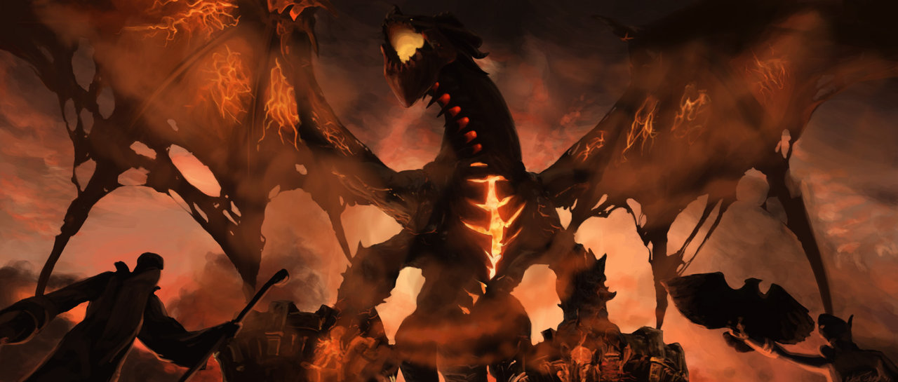 Deathwing Warcraft By Alrynnas