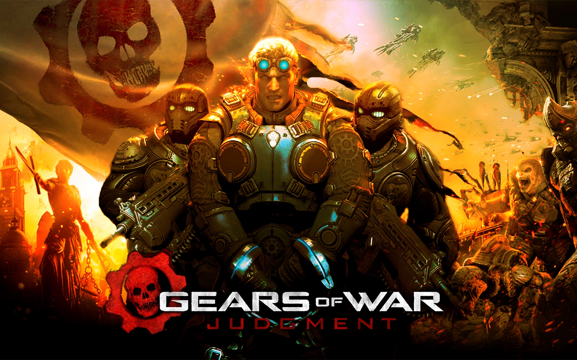 Wallpaper Gears Of War Judgment Game HD Expert