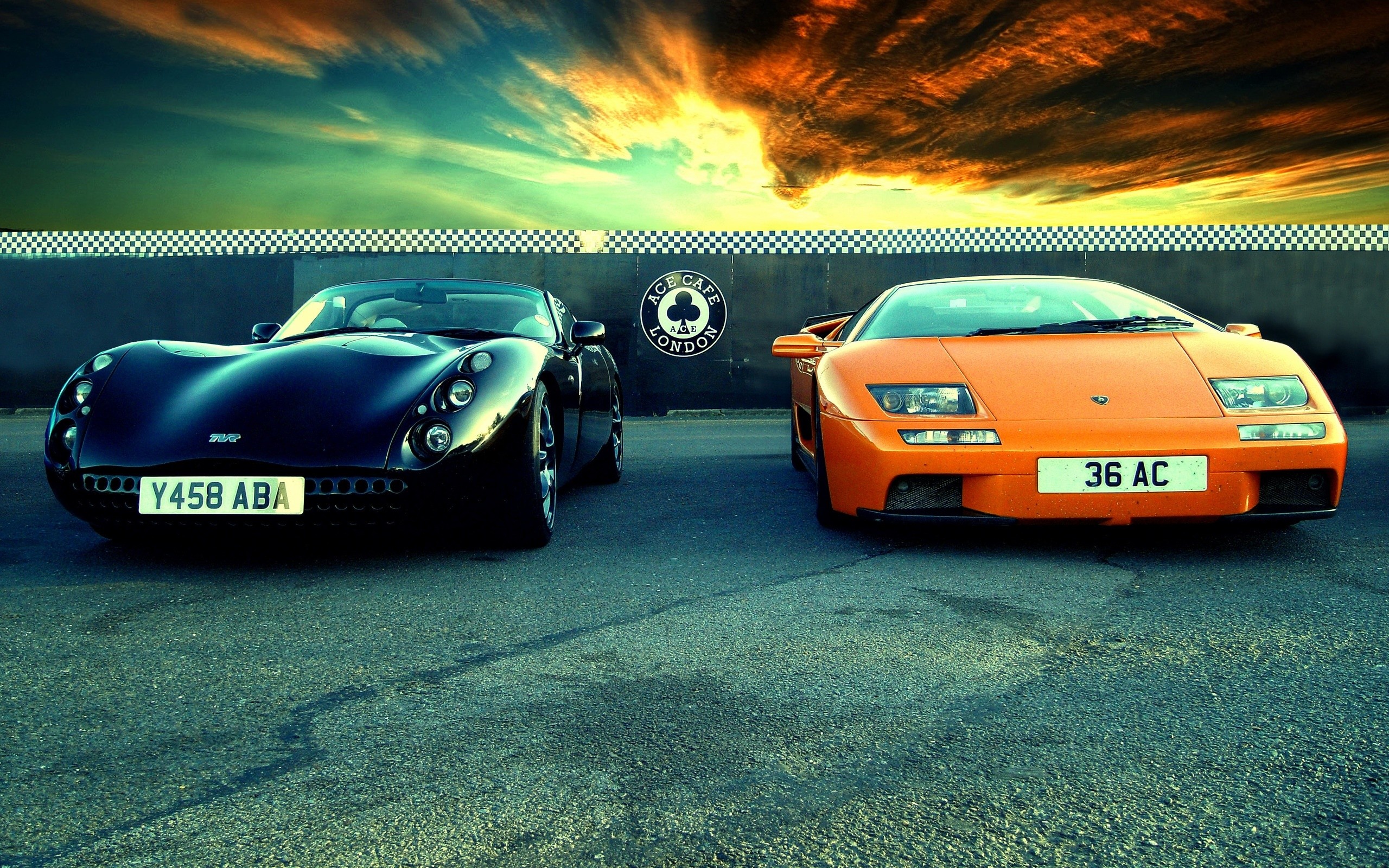 Tvr And Lambo Wallpaper Myspace Background