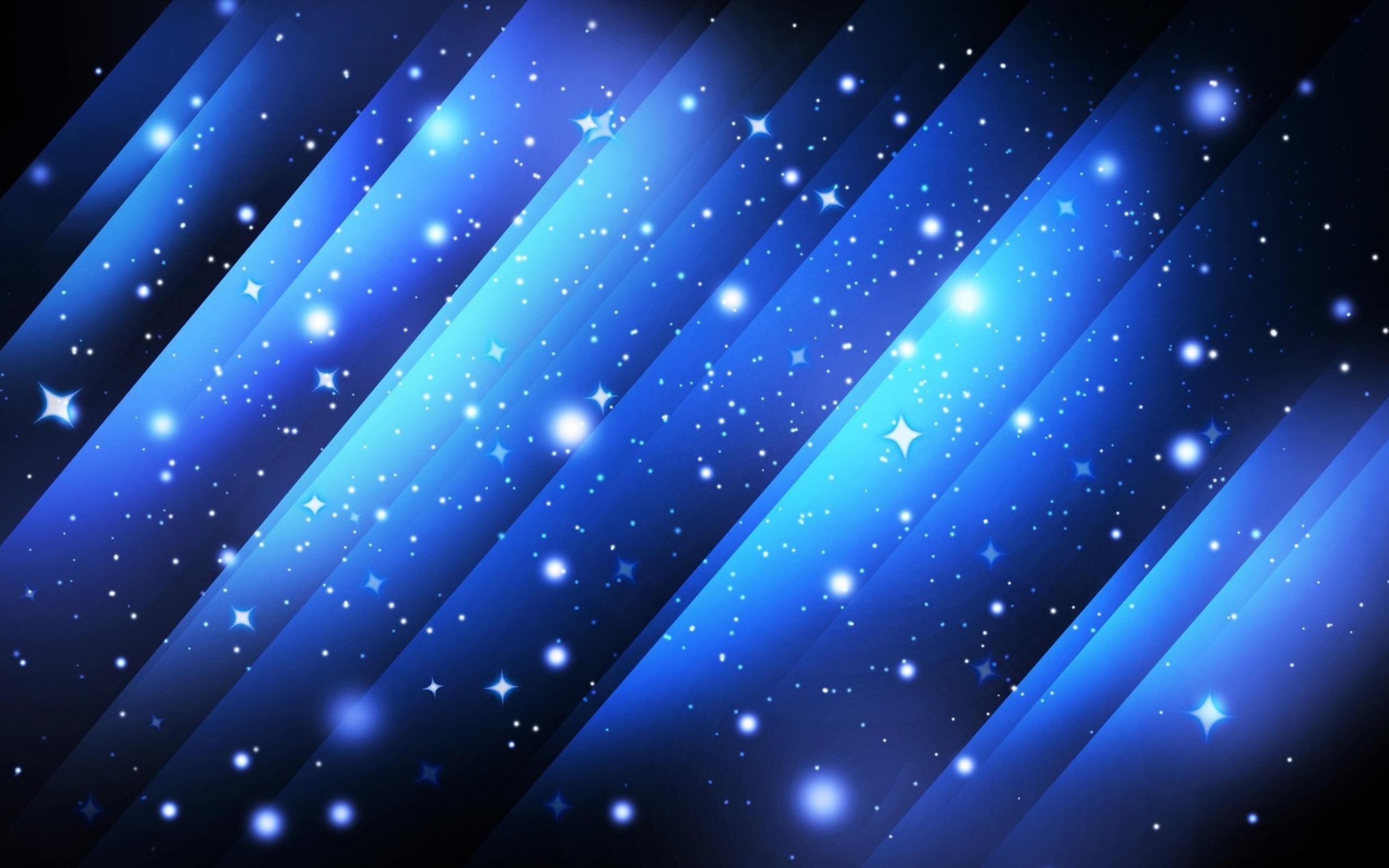 Blue Lines And Stars Background Wallpaper