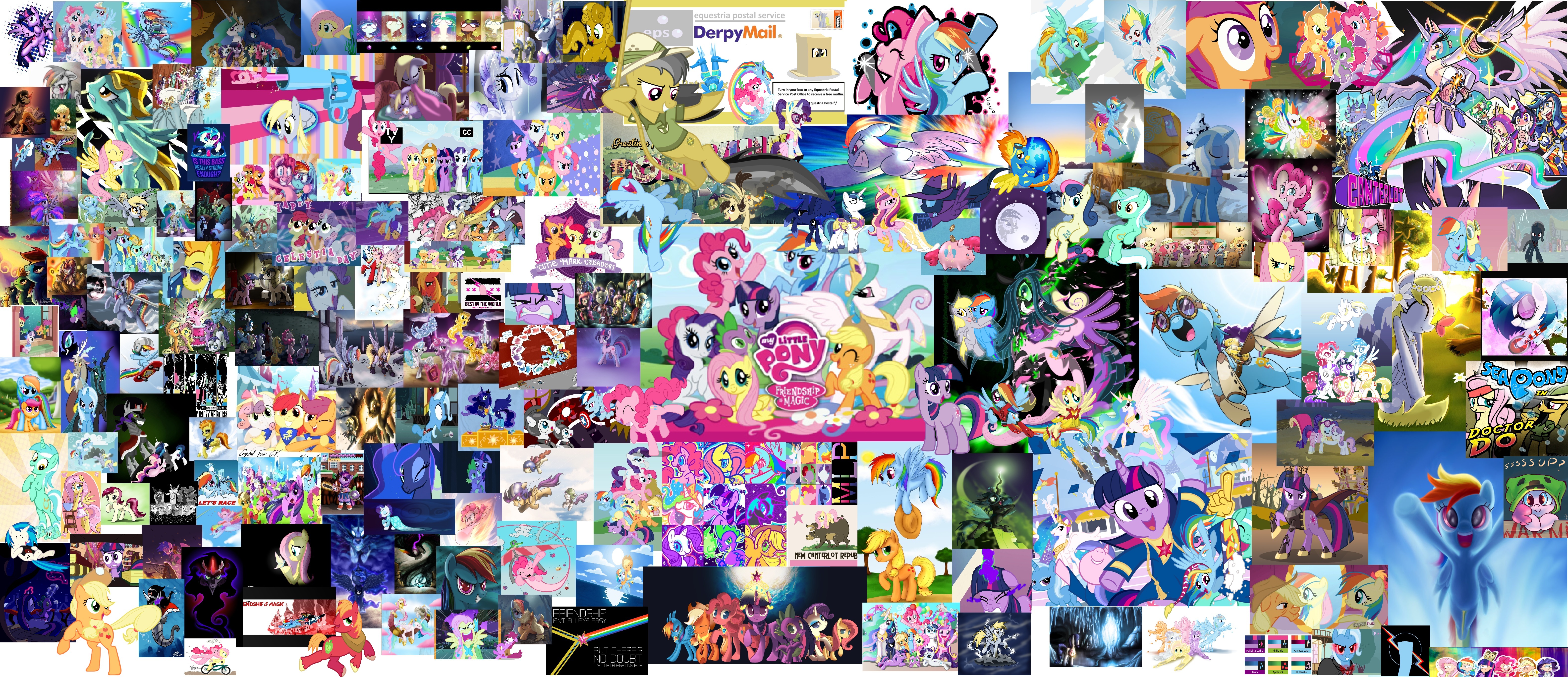 My Little Pony Epic Collage By Deonjr15