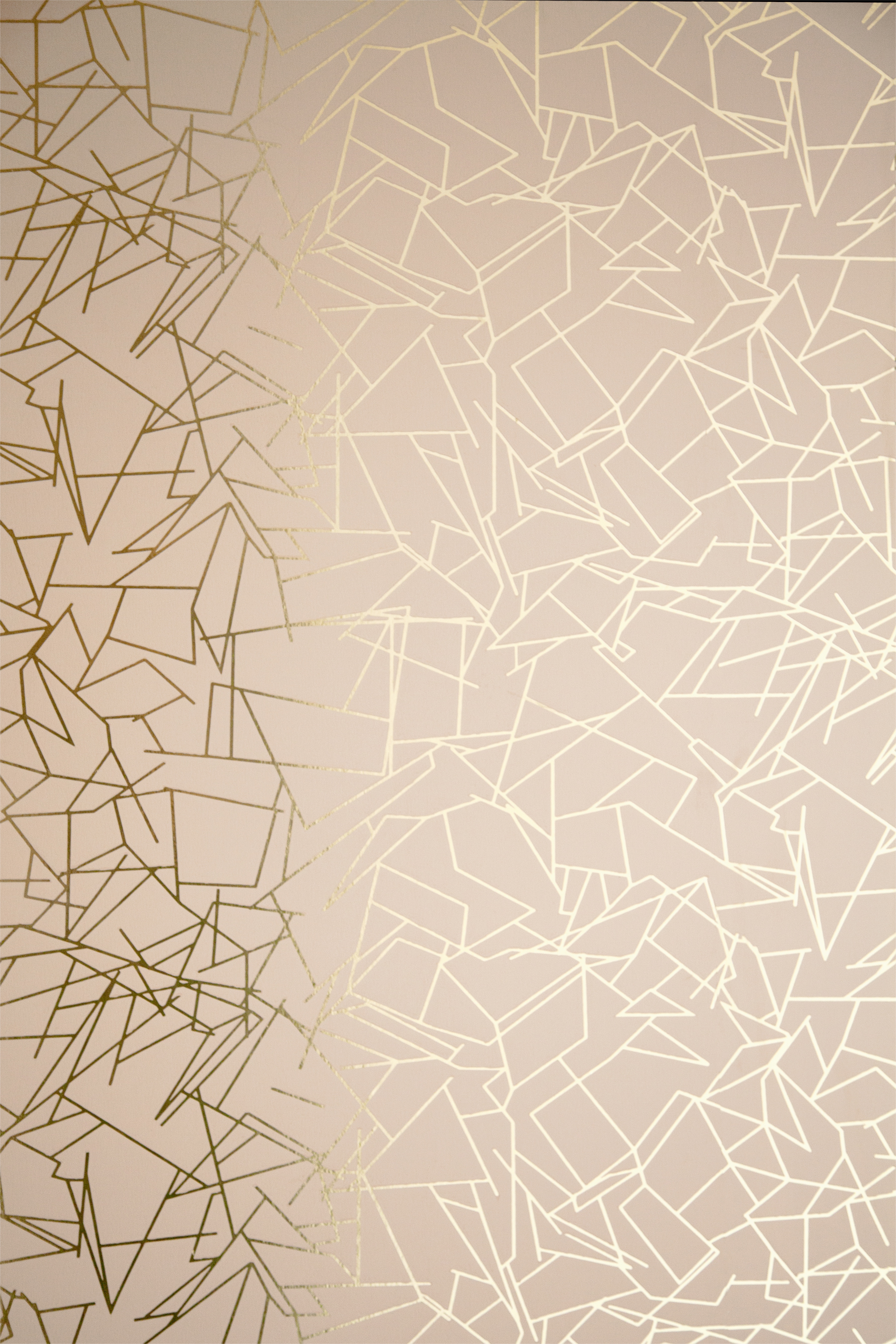 Angles Wallpaper Gold Nude Pink Monument Interiors