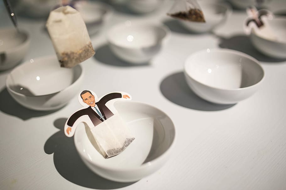 HD Wallpaper Funny Tea Bags And Little White Cups Teabag Obama