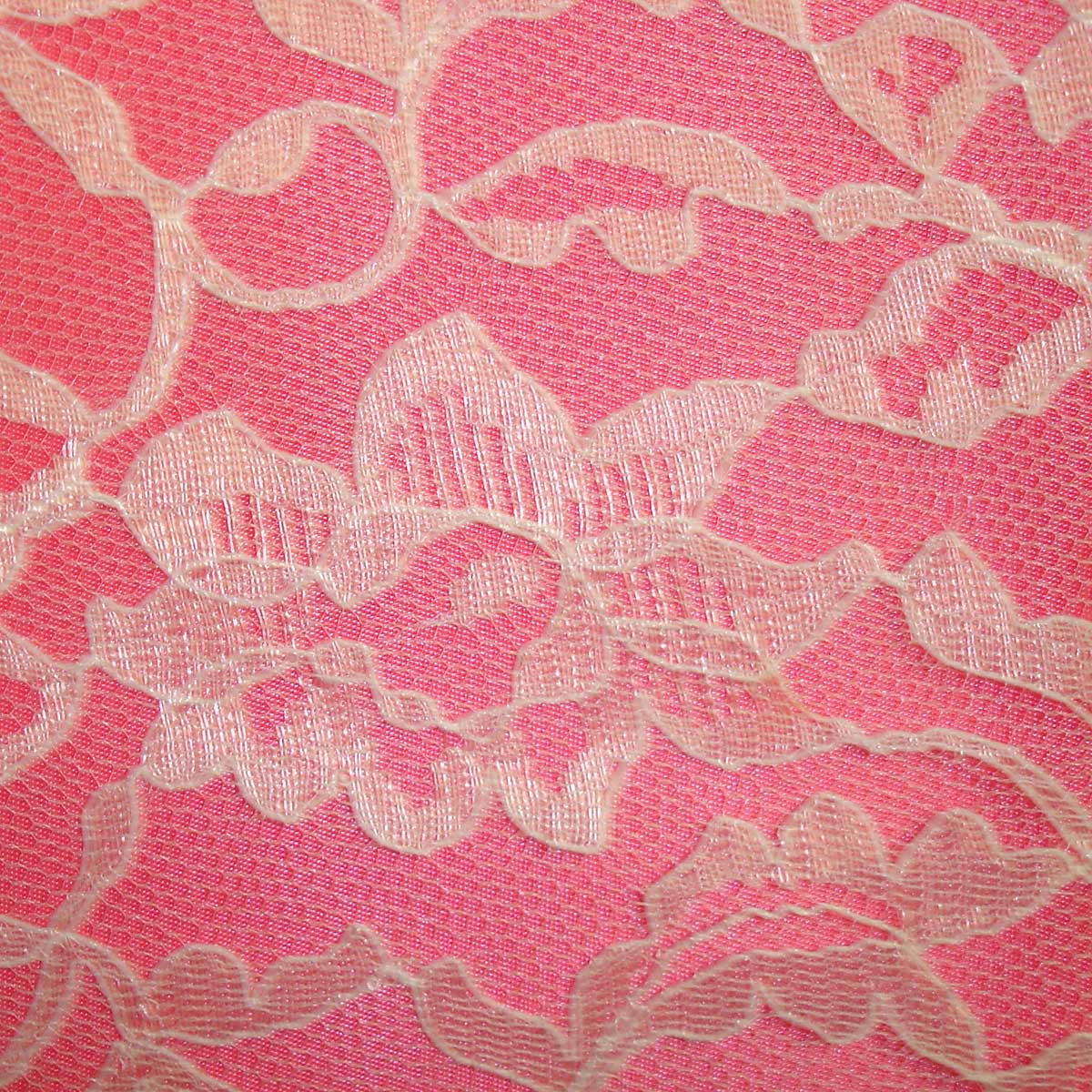 Hot Pink Lace Wallpaper Pale