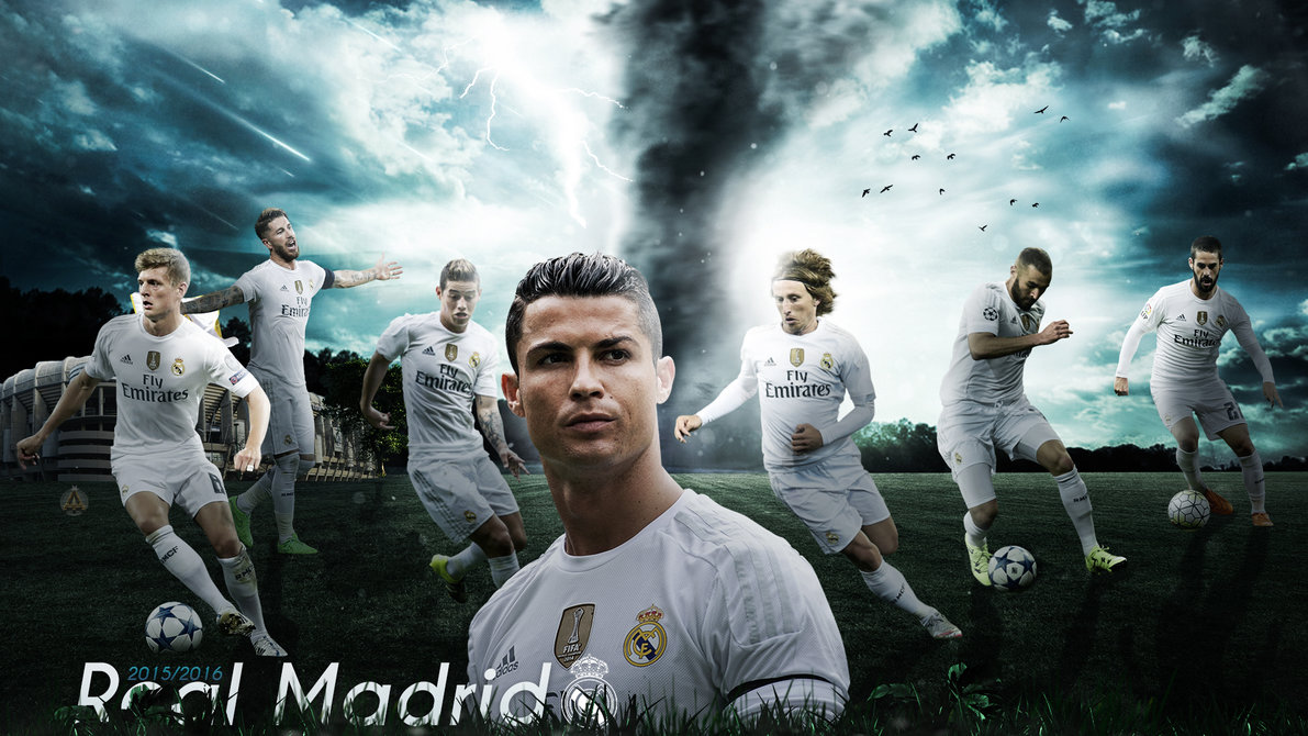Real Madrid Wallpaper V2 By Abbes17