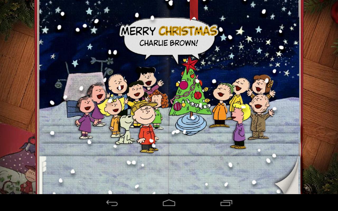 Charlie Brown Christmas Background Full Desktop Background