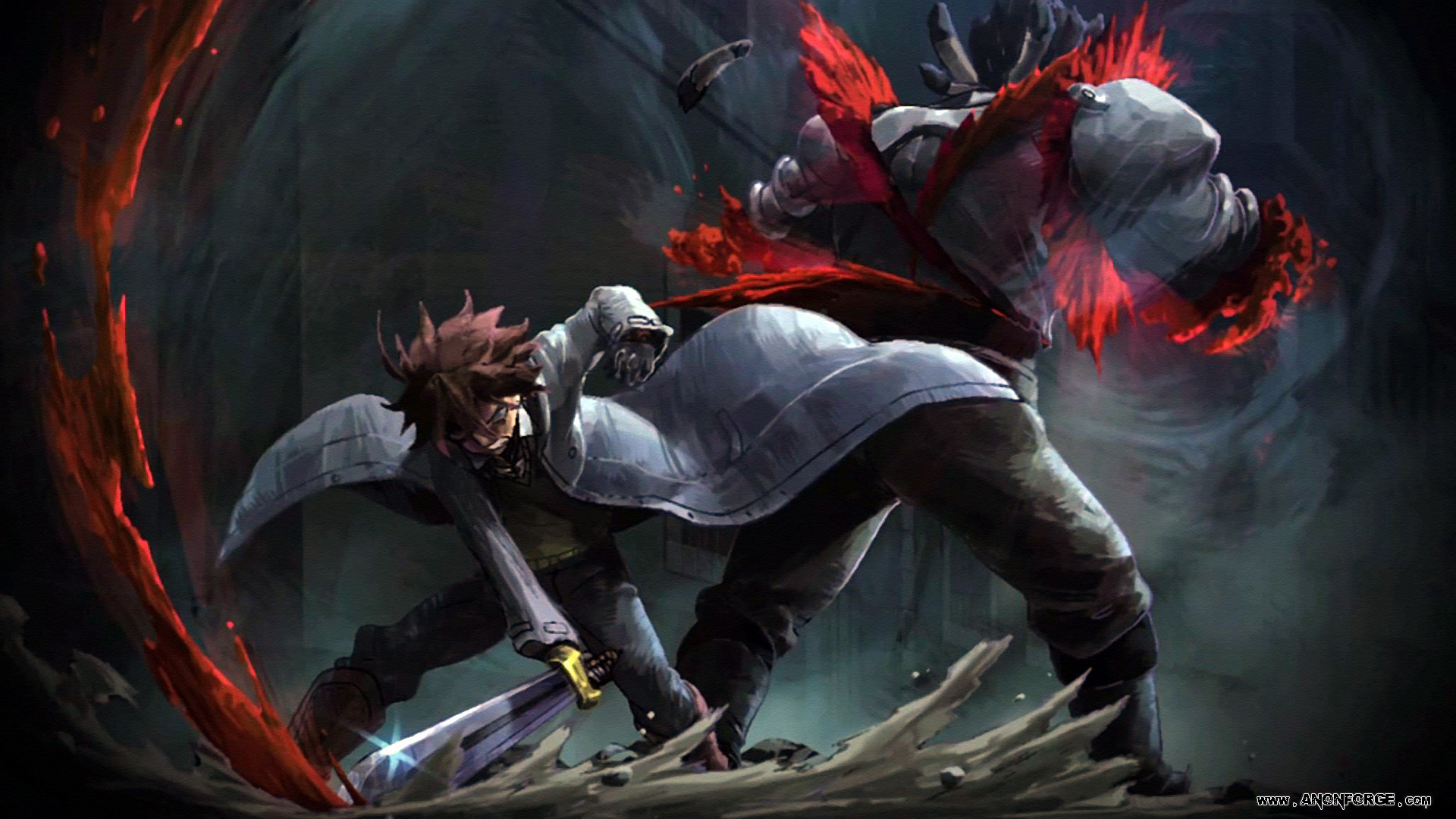 Anime Fighting Wallpaper