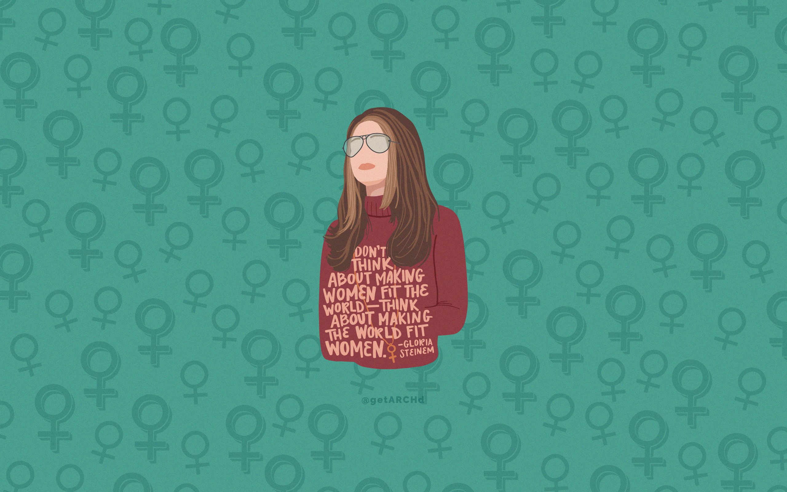 Download Aesthetic Girly Feminism Wallpaper  Wallpaperscom